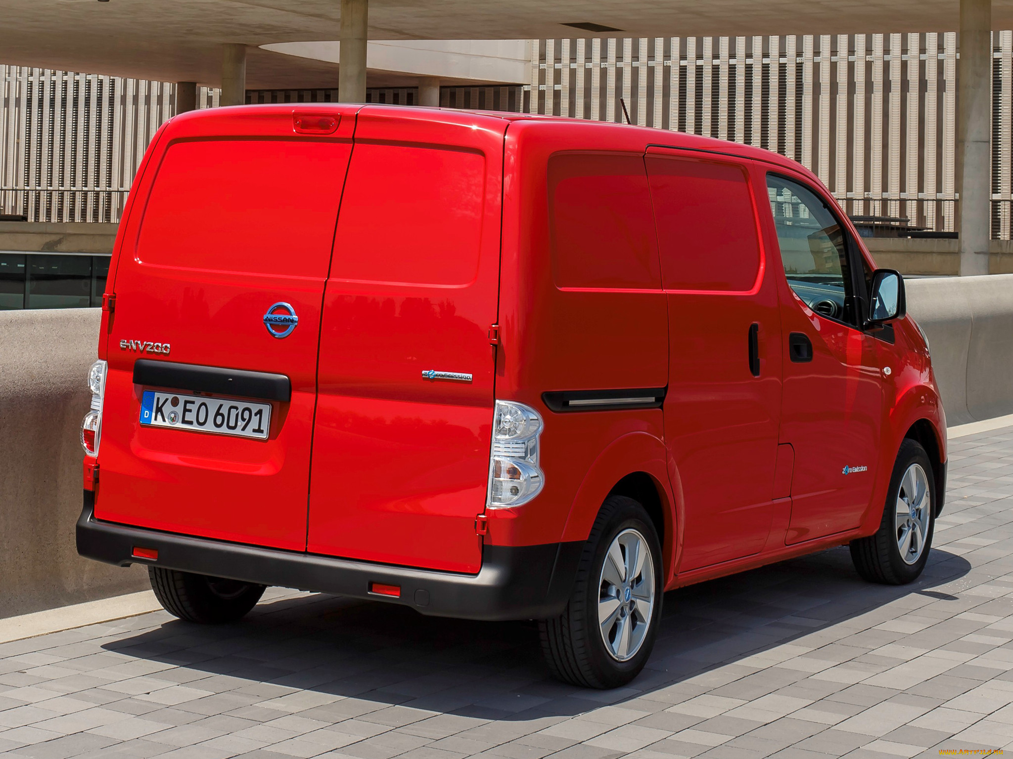 , nissan, datsun, e-nv200, van, 2014, 